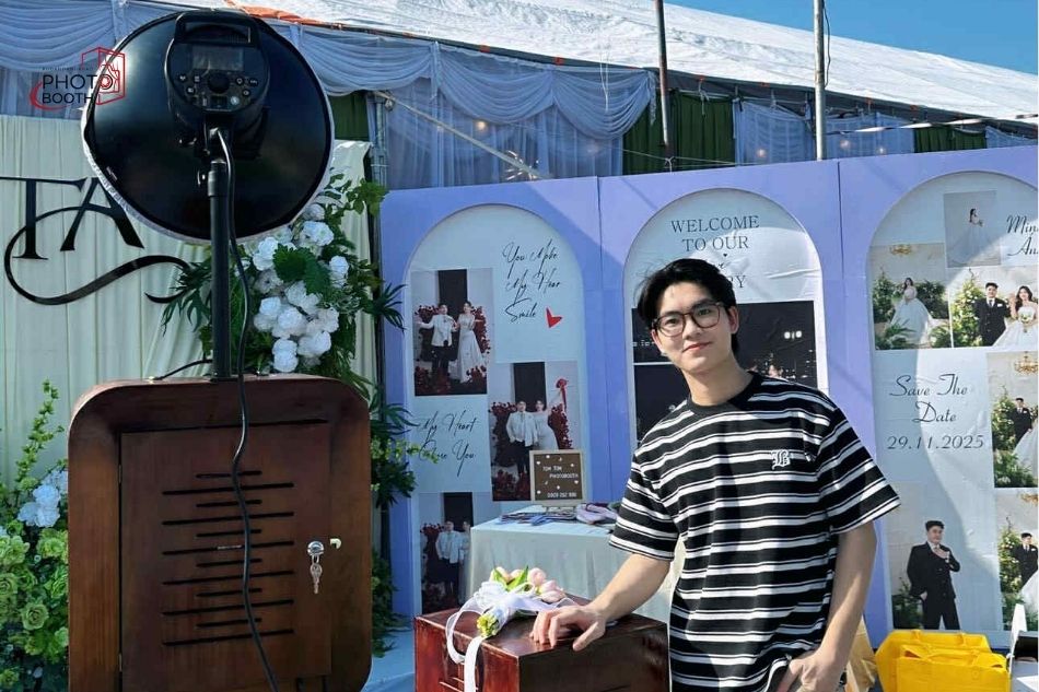 giá thuê photobooth cưới